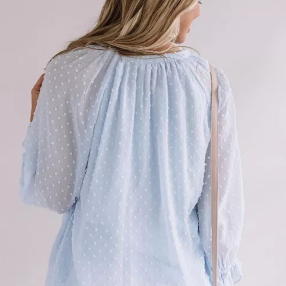 L left😁New boutique swiss dot top - Picture 5 of 9